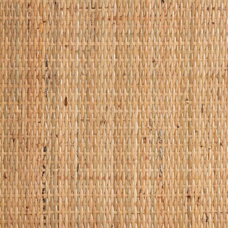 Lombok Modern Bohemian Natural Brown Rattan Console Table