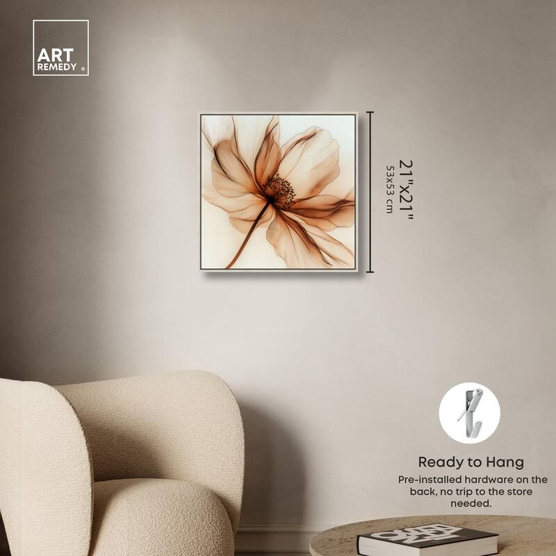 Fragile Elegance I Canvas by Art Remedy