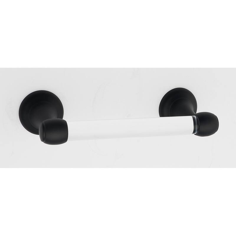Alno Royale Modern Acrylic 6-1/4" Wide Double Post Toilet Paper Holder