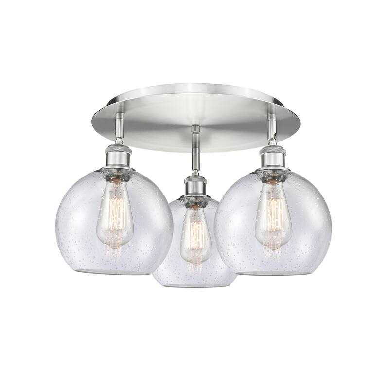 Innovations Lighting Athens - 3 Light 20" Flush Mount