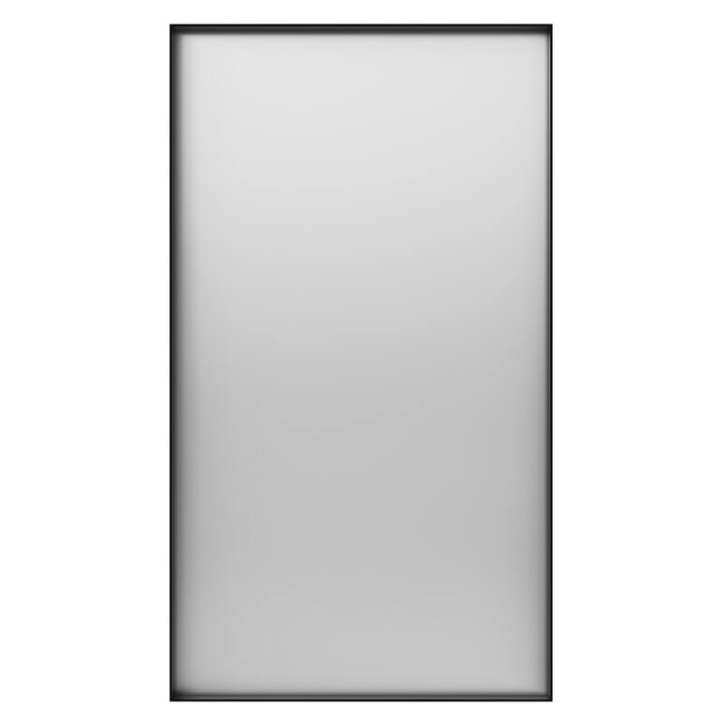 TOOLKISS Aluminum Alloy Round & Right Angle Frame Vanity Mirror