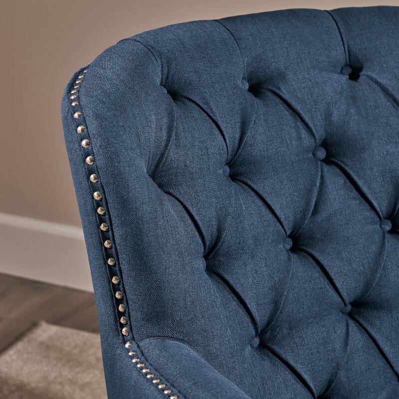 Tafton Tufted Oversized Fabric Club Chair by Christopher Knight Home - 33.50" L x 35.00" W x 34.50" H