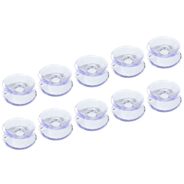 Glass Table Top Spacers, 20mm Dia Double Sided Suction Cup Wall Hanger