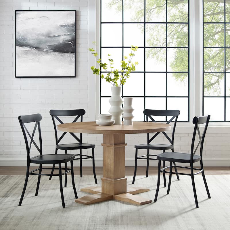 Crosley Joanna 5Pc Round Dining Set W/Camille Chairs