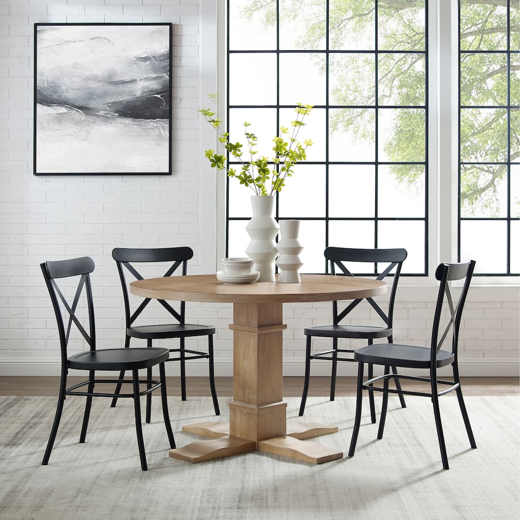 Crosley Joanna 5Pc Round Dining Set W/Camille Chairs