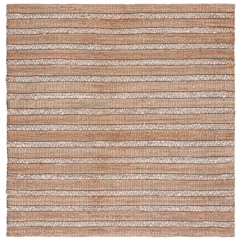 SAFAVIEH Handmade Natural Fiber Carmelina Geometric Seagrass Rug