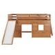 preview thumbnail 30 of 32, Max and Lily Farmhouse Twin Low Loft with Slide