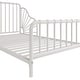 preview thumbnail 16 of 21, Little Seeds Quinn Whimsical Metal Toddler Bed