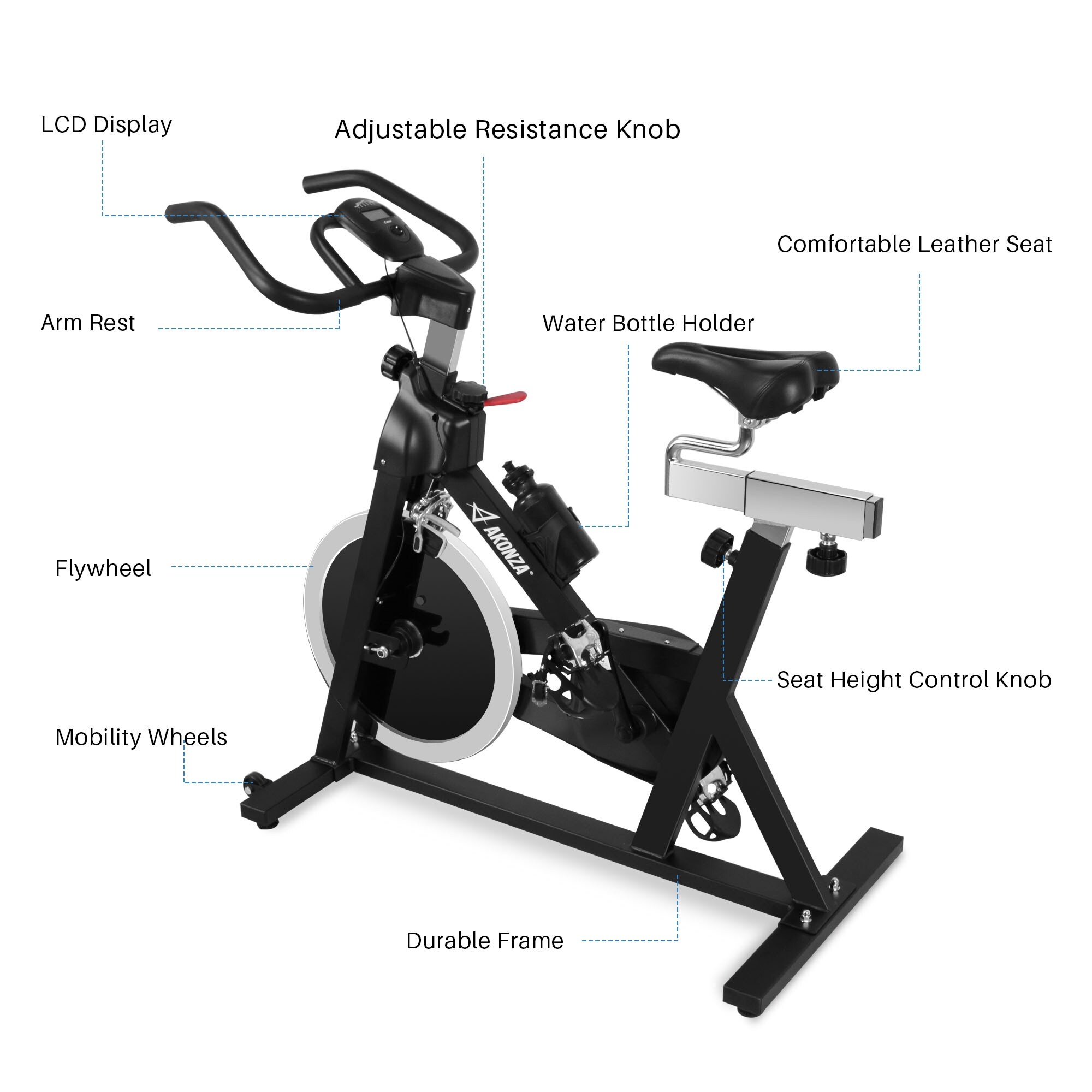 Akonza elliptical bike new arrivals