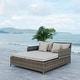 preview thumbnail 7 of 59, SAFAVIEH Outdoor Cadeo Wicker Daybed with Pillows and Cushions