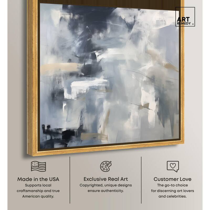 Pulse of the Storm I Canvas by Art Remedy