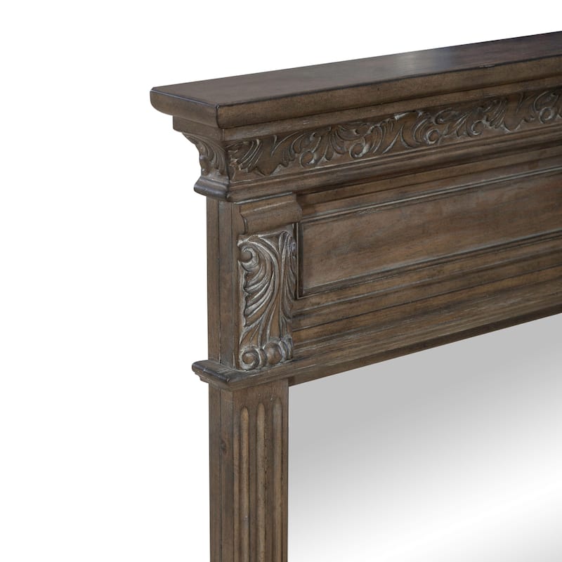 Liberty Furniture Carlisle Court Poster Bed, Dresser & Mirror, Chest, Night Stand - King, Queen