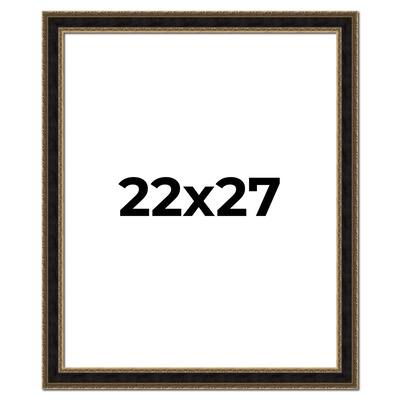 22x27 Frame Gold Antique Vintage Sold Wood Picture Frame | 1.75 Inch