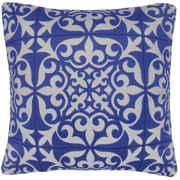 Rustic Pierce Printed Italian Velvet Handmade Pillow Bed Bath