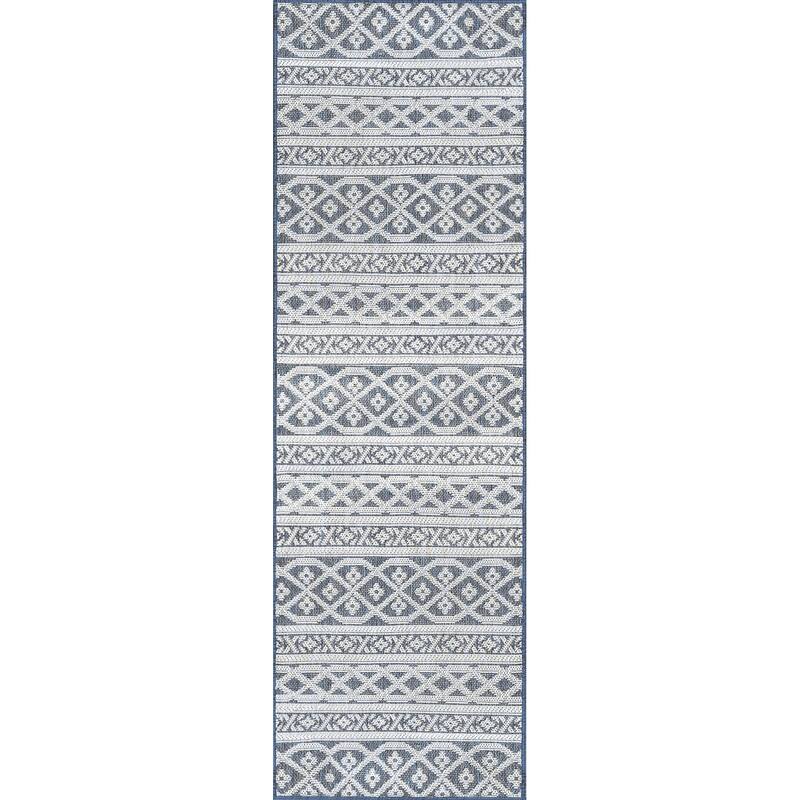Vision Coastal Stripe Indoor/Outdoor Area Rug