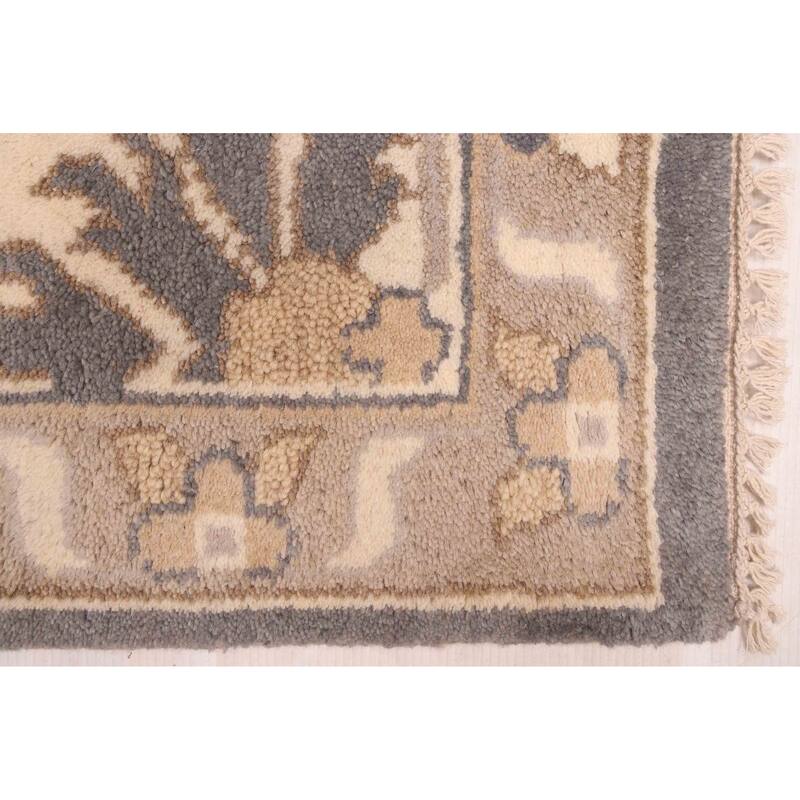 ECARPETGALLERY Hand-knotted Royal Oushak Charcoal Wool Rug - 10'0 x 14'1