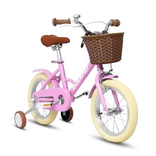 Girls Bike 16 Inch Wheels,1-Speed Child Bicycles For 3-4 Years - Bed ...