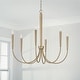 preview thumbnail 2 of 10, Holden 6-light Medium Chandelier