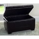 preview thumbnail 8 of 16, SAFAVIEH Manhattan Storage Tufted Ottoman Bench