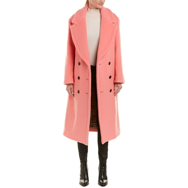 burberry pink cashmere coat