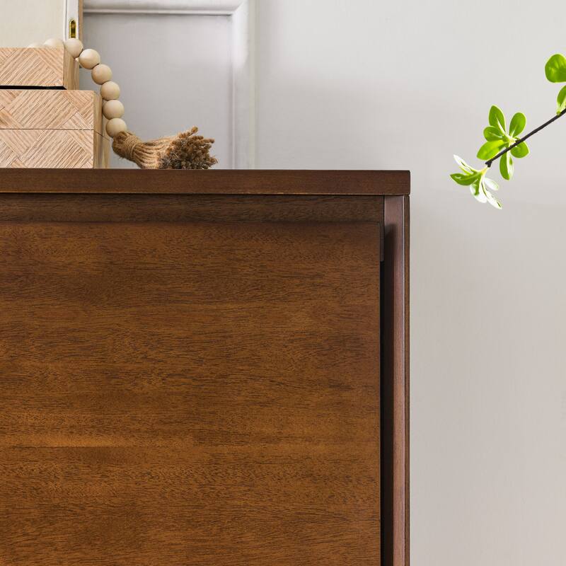 Sideboard, Buffet Cabinet with 2 Outlet Holes, Storage Cabinet