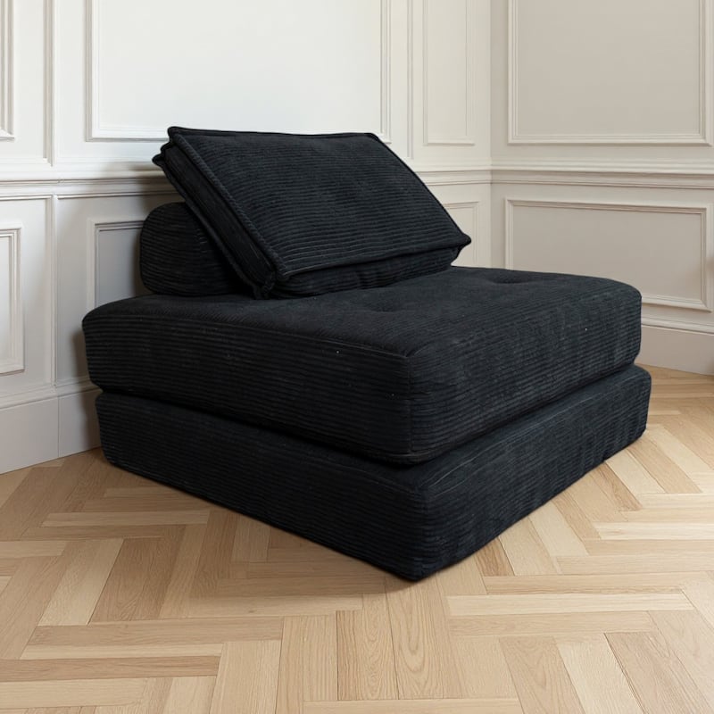 4-in-1 Convertible Sofa Bed with Foldable Chair, Fold Sleeper Sofa, Portable Fold Out Chair Bed, No Assembly Required