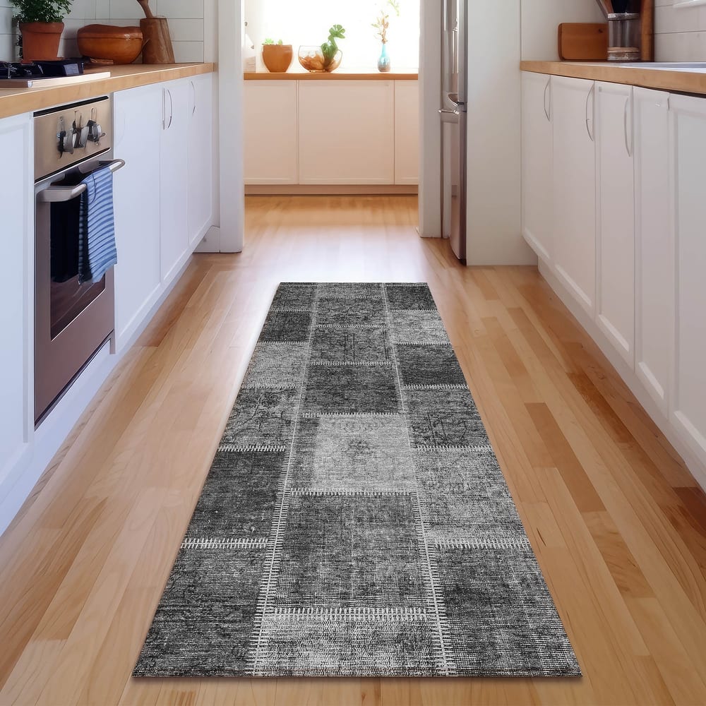 Premium Washable Super Soft Vintage Patchwork Mayfield Rug