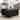 30" Faux Leather Storage Ottoman with Nail Trims & Wooden Legs - Multi-Use