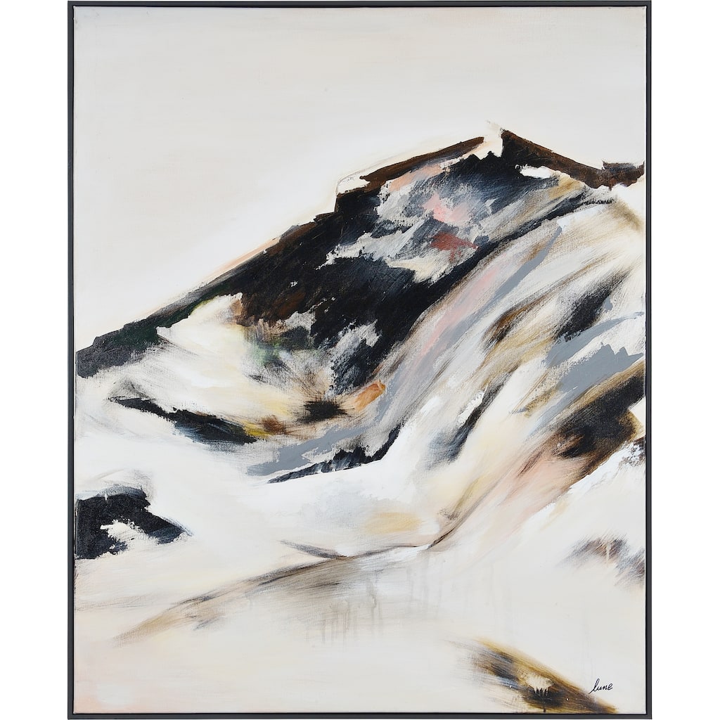 Renwil Infusion 40" Wide Canvas Art, Black