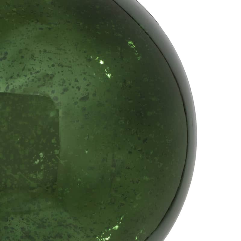 Vickerman 8" Moss Green Mercury Ball Christmas Ornament.