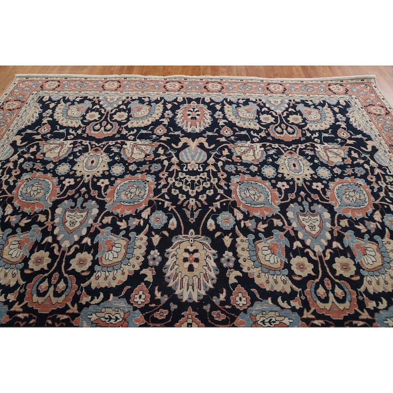 Floral Wool Sultanabad Ziegler Turkish Oriental Area Rug Hand-knotted - 9'9" x 13'0"