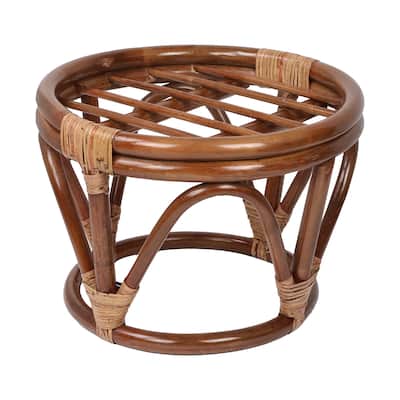 Bali 18-inch Footstool Frame (Cushion not Included)