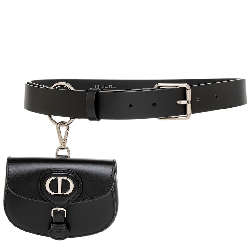 Christian Dior Symbol Belted Bag - Black