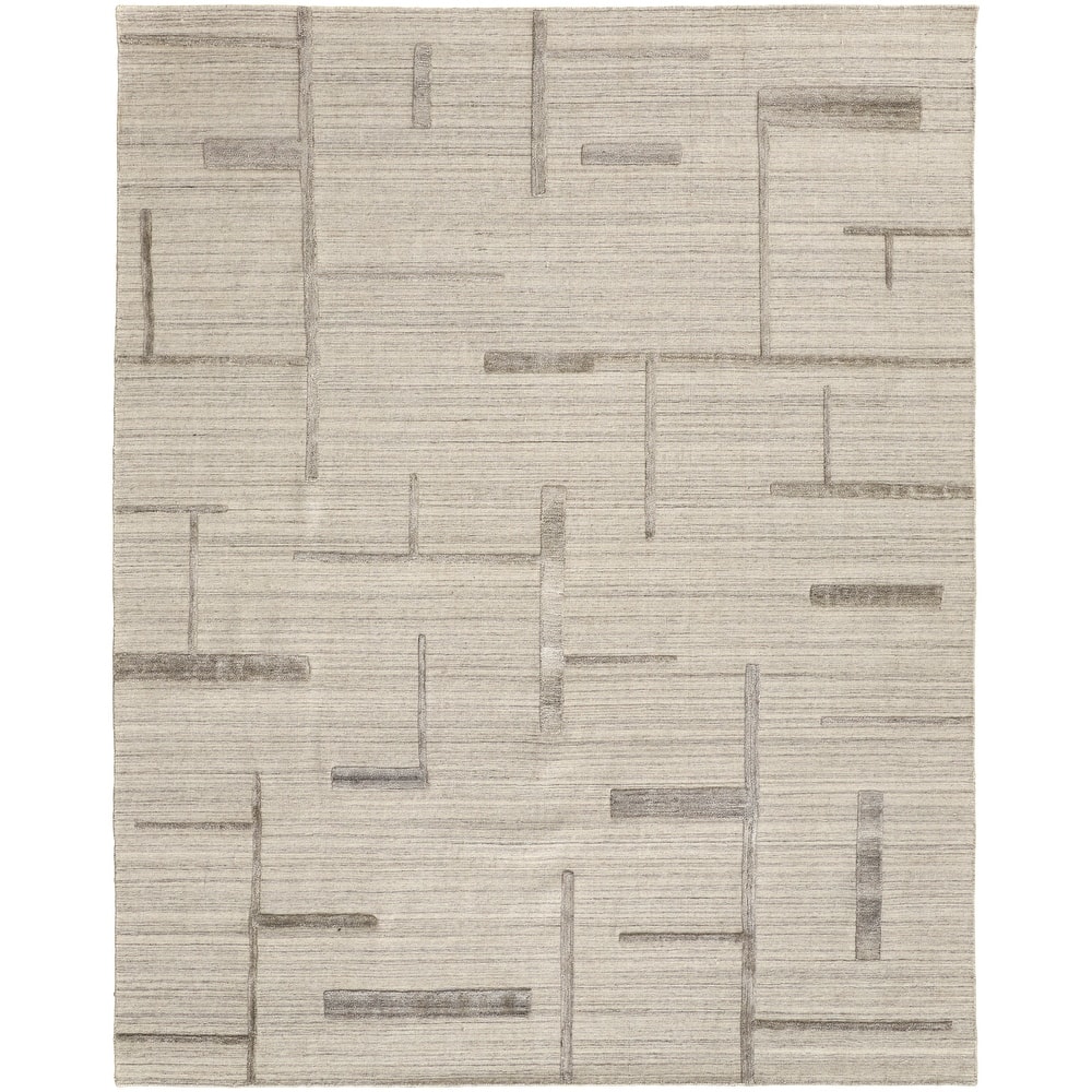 Grand Bazaar Haltyn Hand Woven Geometric Modern Area Rug