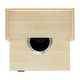 preview thumbnail 17 of 34, Commercial Grade Wooden Tray Top Trash Enclosure with Drop Hole