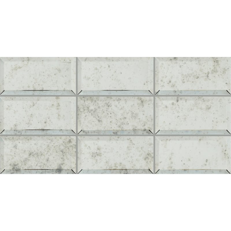 Daltile Lavaliere 3" x 6" Natural Stone Bevel Wall Tile (40 Pc per Carton) (4.84 Sqft per Carton)