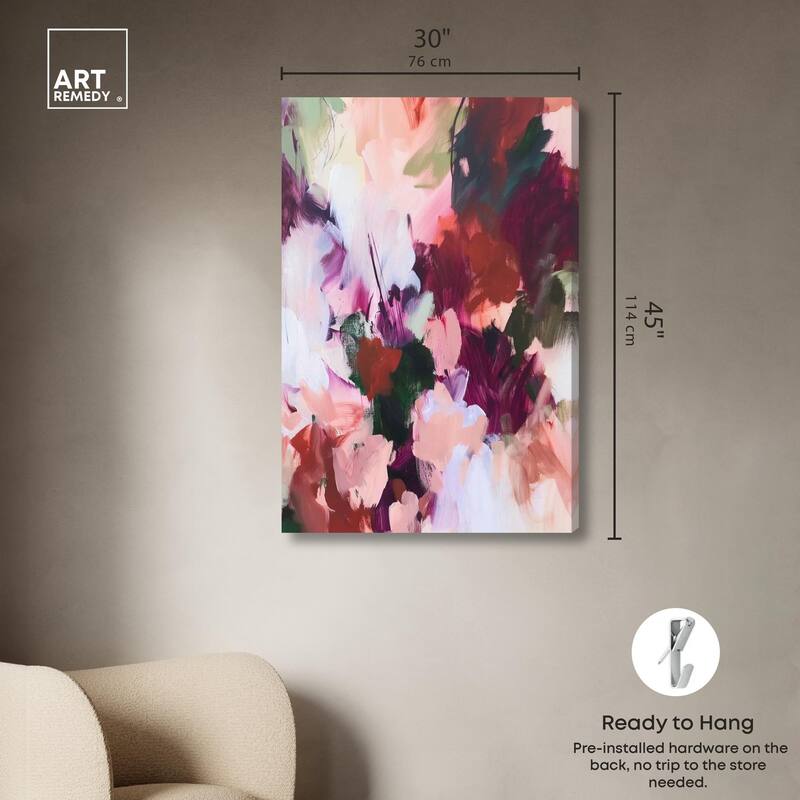 Adelas Garden I Canvas by Art Remedy, Gallery Wrapped