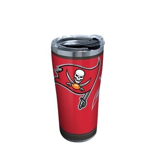 NFL Tampa Bay Buccaneers Rush 20 oz Stainless Steel Tumbler with lid ...