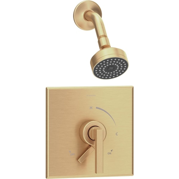 Symmons S-3601-1.5-TRM Duro Shower Only Trim Package with 1.5 GPM Single Function Shower Head