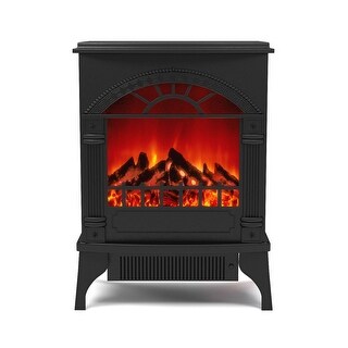 Shop Gibson Living Apollo Electric Fireplace Freestanding Portable