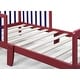 preview thumbnail 5 of 4, Twain Toddler Bed Red/Blue suitable for kids'bedroom