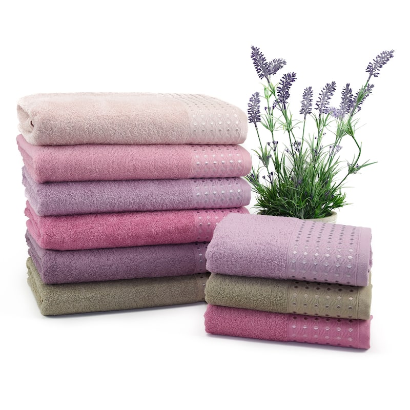 East'N Blue Petek Turkish Cotton Hand Towel (Pack of 1)