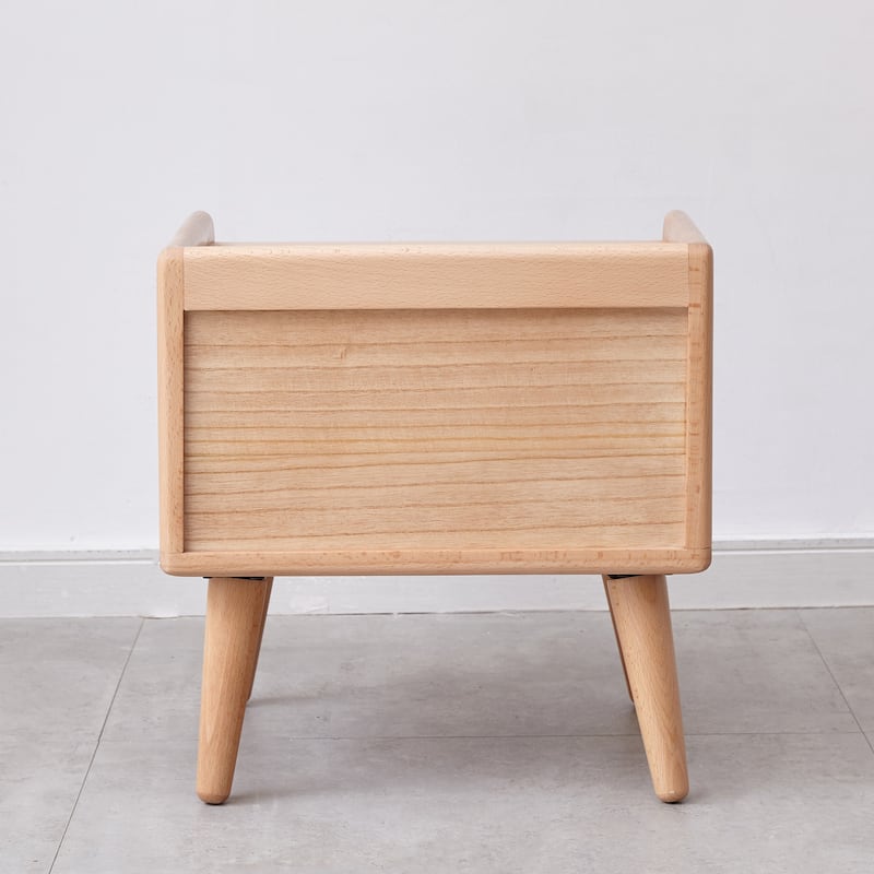 Pure Solid Wood Bedside Cabinet