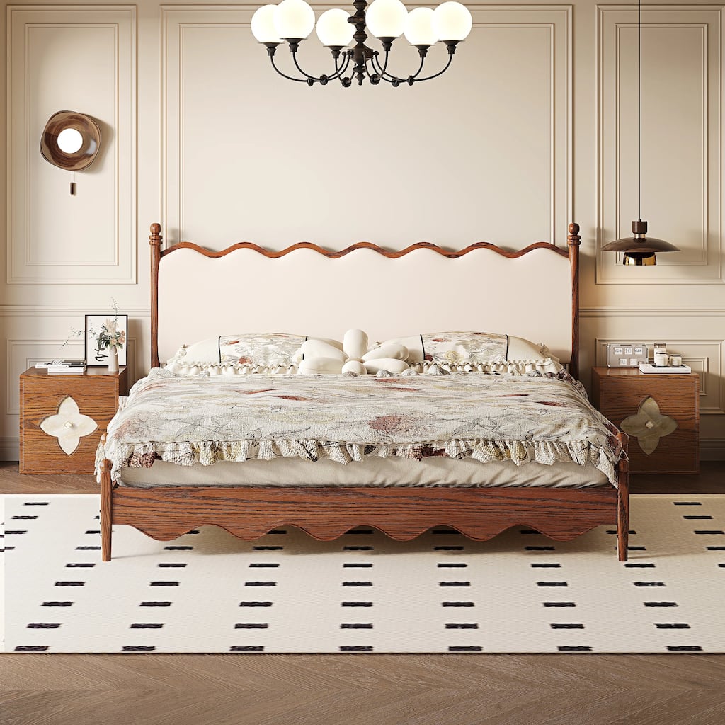 19.6'' W Nightstand With Storage, Bedside Table, Accent Cabinet With Door