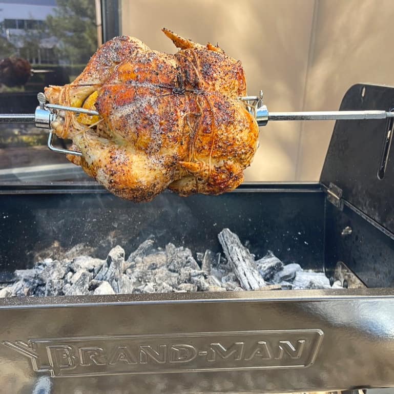 COLT- Portable Charcoal Rotisserrie Grill