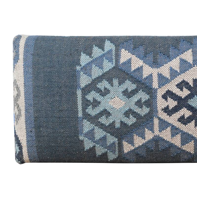 Sevita Salem Southwestern Upholstered Accent Bench Indoor Entryway Bench - 47" L x 16" W x 18" H