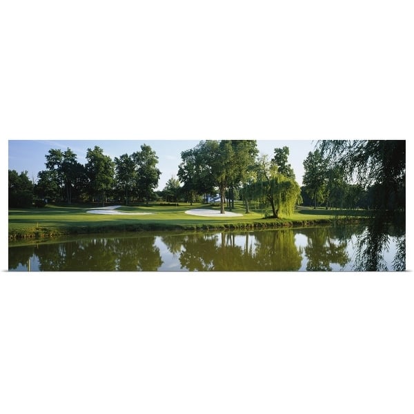 "Lake on a golf course, Tantallon Country Club, Fort Washington