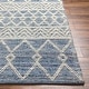 preview thumbnail 3 of 7, Pernnille Handmade Farmhouse Cotton & Wool Area Rug