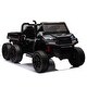 preview thumbnail 17 of 38, 24V 2-Seater UTV-XXL Ride On Truck with Dump Bed for kid,Ride On 4WD UTV with 6 Wheels,Tipping and Openable Rear Cargo Bed Black