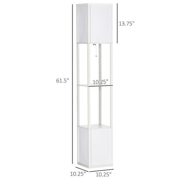 Shelf lamp white cheap